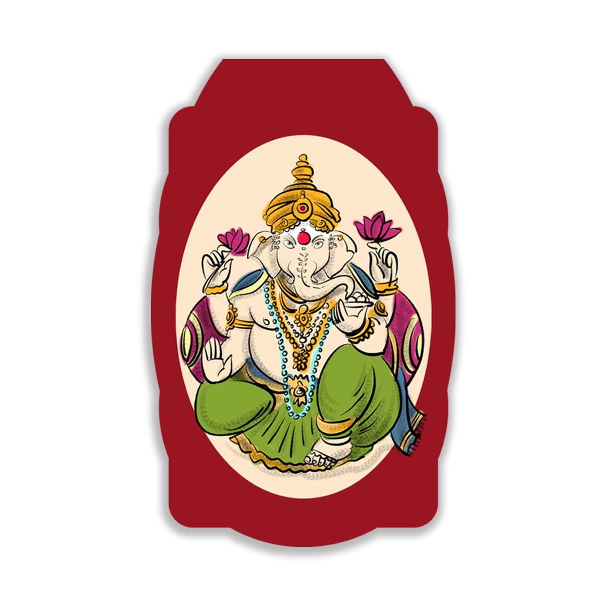 GANESHA Magnetic Bookmark