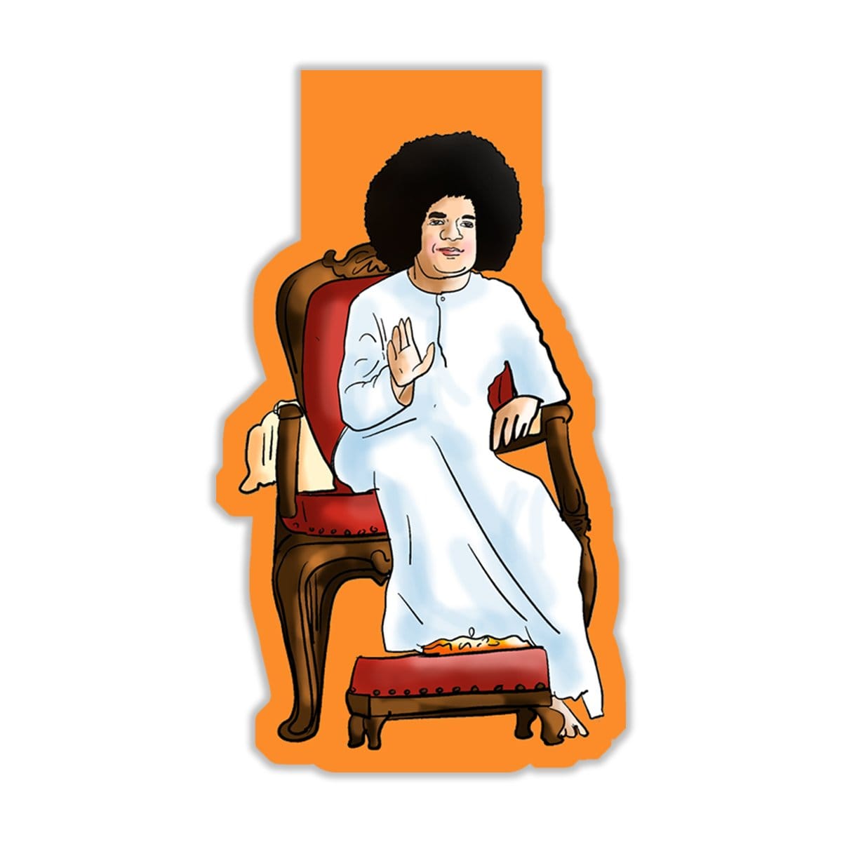 SATHYA SAI BABA Magnteic Bookmark