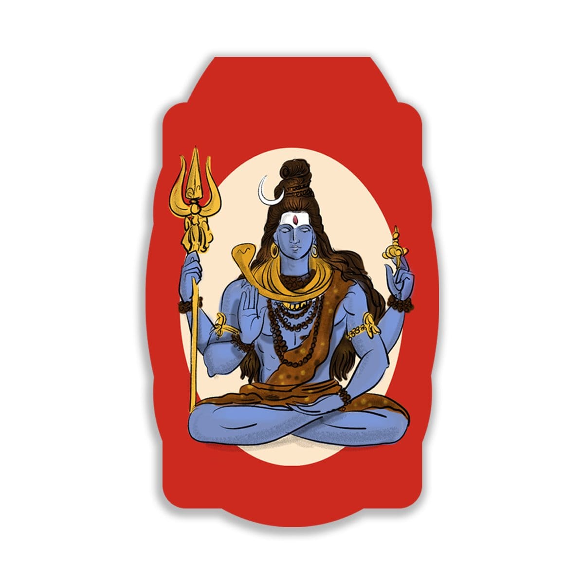 shiva Magnetic Bookmark