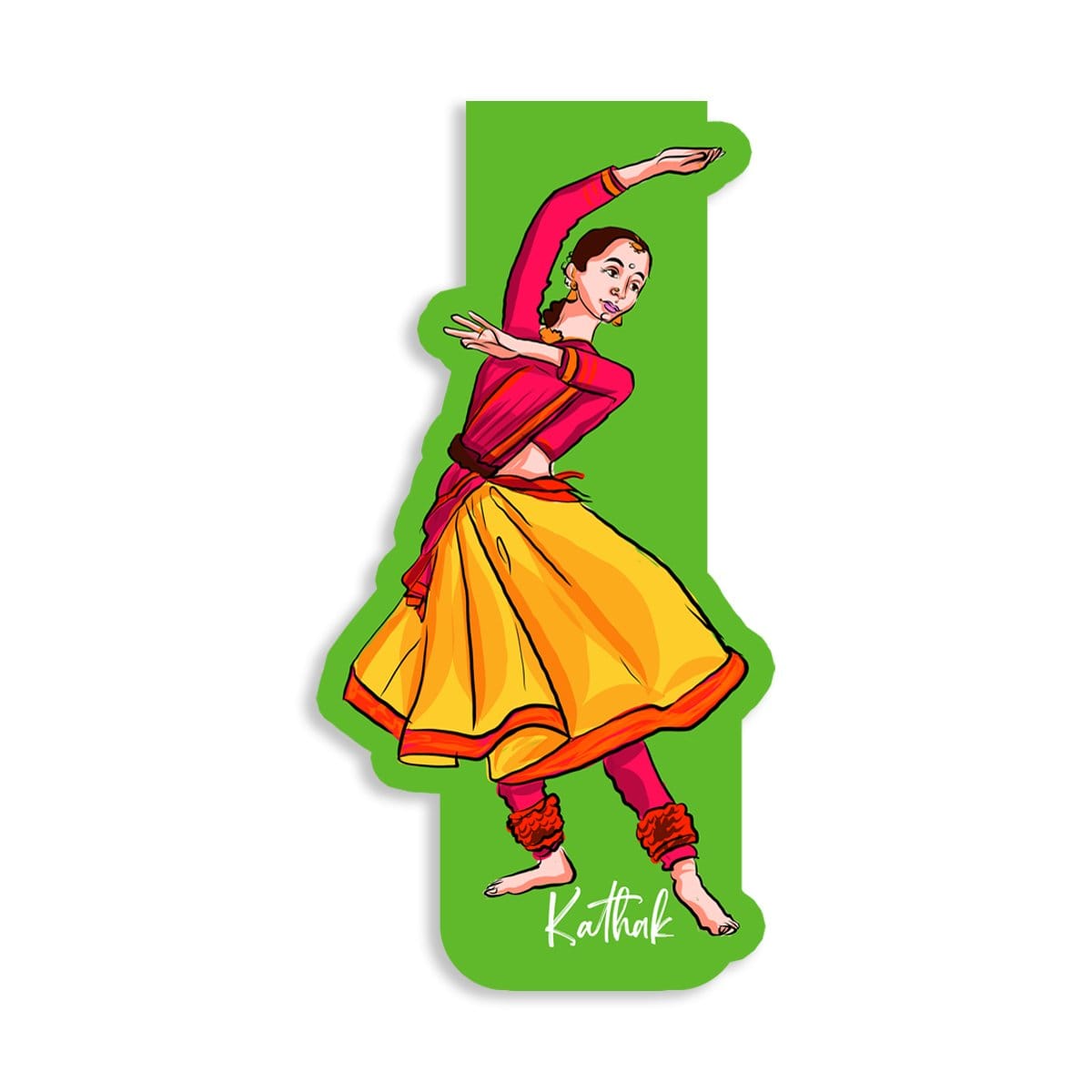 KATHAK Magnetic Bookmark